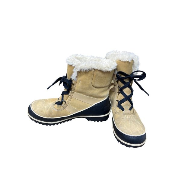 Sorel Womens Carnival Winter Boots Faux Fur Lined Size 8.5 SKU 9286 - Picture 2 of 10